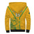 Custom South Africa Soccer Sherpa Hoodie Go Bafana Bafana