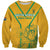 Custom South Africa Soccer Sweatshirt Go Bafana Bafana