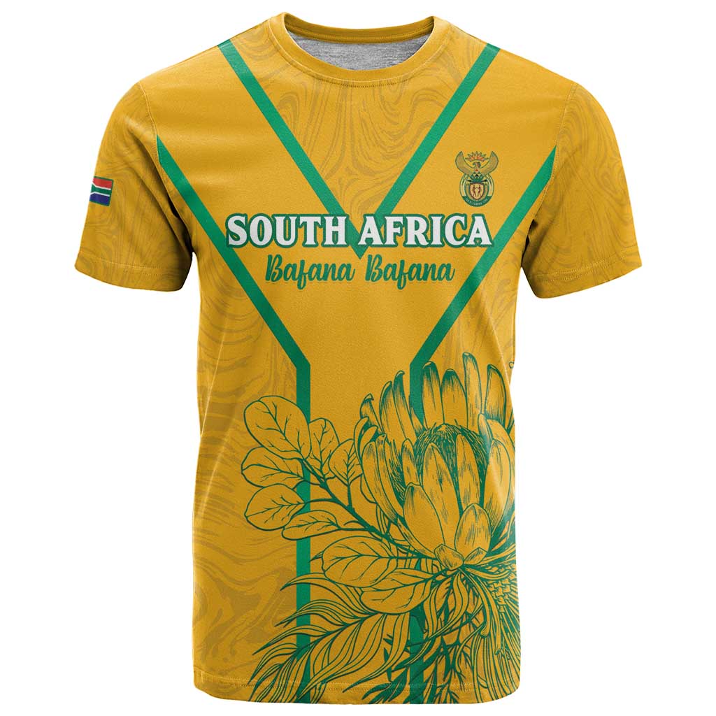 Custom South Africa Soccer T Shirt Go Bafana Bafana