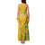 Custom South Africa Soccer Tank Maxi Dress Go Bafana Bafana