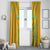 Custom South Africa Soccer Window Curtain Go Bafana Bafana