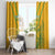 Custom South Africa Soccer Window Curtain Go Bafana Bafana