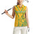 Custom South Africa Soccer Women Sleeveless Polo Shirt Go Bafana Bafana