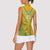 Custom South Africa Soccer Women Sleeveless Polo Shirt Go Bafana Bafana