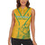 Custom South Africa Soccer Women Sleeveless Polo Shirt Go Bafana Bafana