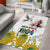 Happy South Africa Freedom Day Area Rug Nelson Mandela With Protea