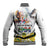 Happy South Africa Freedom Day Baseball Jacket Nelson Mandela With Protea