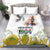 Happy South Africa Freedom Day Bedding Set Nelson Mandela With Protea