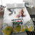 Happy South Africa Freedom Day Bedding Set Nelson Mandela With Protea