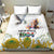 Happy South Africa Freedom Day Bedding Set Nelson Mandela With Protea