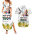 Happy South Africa Freedom Day Couples Matching Summer Maxi Dress and Hawaiian Shirt Nelson Mandela With Protea