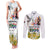 Happy South Africa Freedom Day Couples Matching Tank Maxi Dress and Long Sleeve Button Shirt Nelson Mandela With Protea