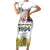 Happy South Africa Freedom Day Family Matching Short Sleeve Bodycon Dress and Hawaiian Shirt Nelson Mandela With Protea