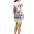 Happy South Africa Freedom Day Long Sleeve Bodycon Dress Nelson Mandela With Protea