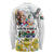 Happy South Africa Freedom Day Long Sleeve Shirt Nelson Mandela With Protea