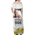 Happy South Africa Freedom Day Off Shoulder Maxi Dress Nelson Mandela With Protea