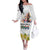 Happy South Africa Freedom Day Off The Shoulder Long Sleeve Dress Nelson Mandela With Protea