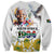 Happy South Africa Freedom Day Sweatshirt Nelson Mandela With Protea