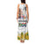 Happy South Africa Freedom Day Tank Maxi Dress Nelson Mandela With Protea