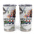 Happy South Africa Freedom Day Tumbler Cup Nelson Mandela With Protea