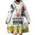 Happy South Africa Freedom Day Wearable Blanket Hoodie Nelson Mandela With Protea