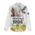 Happy South Africa Freedom Day Women Casual Shirt Nelson Mandela With Protea