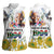 Happy South Africa Freedom Day Women Sleeveless Polo Shirt Nelson Mandela With Protea