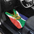 Personalised South Africa Car Mats Coat Of Arms Flag Style