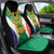 Personalised South Africa Car Seat Cover Coat Of Arms Flag Style