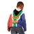 Personalised South Africa Kid Hoodie Coat Of Arms Flag Style