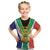 Personalised South Africa Kid T Shirt Coat Of Arms Flag Style