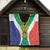 Personalised South Africa Quilt Coat Of Arms Flag Style