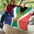 Personalised South Africa Quilt Coat Of Arms Flag Style