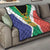 Personalised South Africa Quilt Coat Of Arms Flag Style