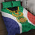 Personalised South Africa Quilt Bed Set Coat Of Arms Flag Style