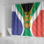 Personalised South Africa Shower Curtain Coat Of Arms Flag Style