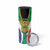 Personalised South Africa Skinny Tumbler Coat Of Arms Flag Style