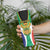 Personalised South Africa Skinny Tumbler Coat Of Arms Flag Style