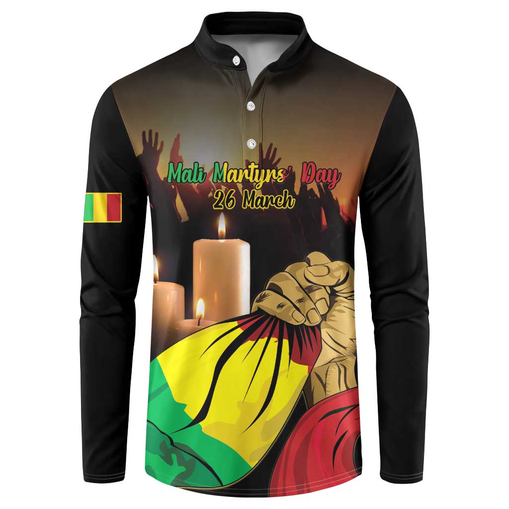 Personalised Mali Martyrs Day Button Sweatshirt 26 March