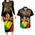 Personalised Mali Martyrs Day Couples Matching Long Sleeve Bodycon Dress and Hawaiian Shirt 26 March