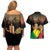 Personalised Mali Martyrs Day Couples Matching Off Shoulder Short Dress and Hawaiian Shirt 26 March