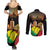 Personalised Mali Martyrs Day Couples Matching Summer Maxi Dress and Long Sleeve Button Shirt 26 March