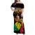 Personalised Mali Martyrs Day Family Matching Off Shoulder Maxi Dress and Hawaiian Shirt 26 March