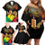 Personalised Mali Martyrs Day Family Matching Off Shoulder Short Dress and Hawaiian Shirt 26 March