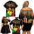 Personalised Mali Martyrs Day Family Matching Off Shoulder Short Dress and Hawaiian Shirt 26 March