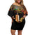 Personalised Mali Martyrs Day Family Matching Off Shoulder Short Dress and Hawaiian Shirt 26 March