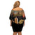 Personalised Mali Martyrs Day Family Matching Off Shoulder Short Dress and Hawaiian Shirt 26 March