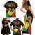 Personalised Mali Martyrs Day Family Matching Short Sleeve Bodycon Dress and Hawaiian Shirt 26 March