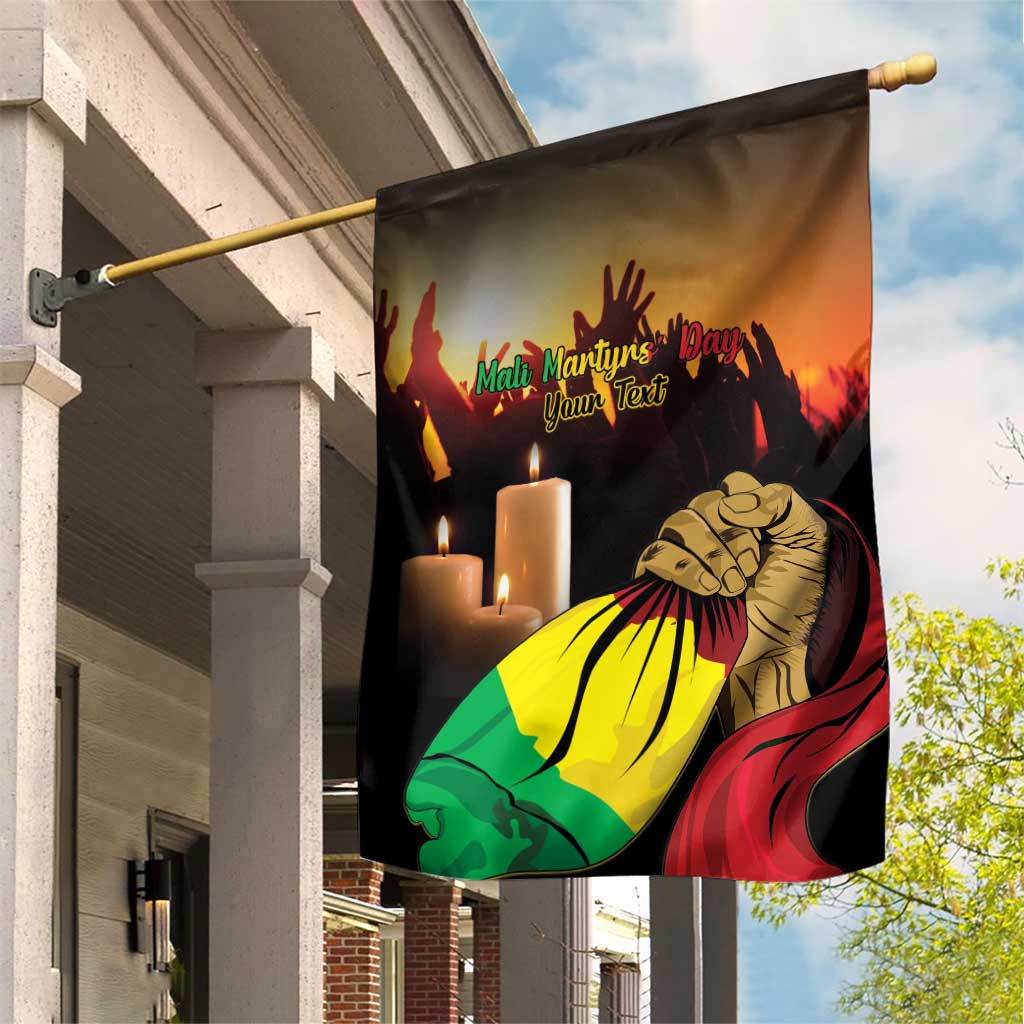 Personalised Mali Martyrs Day Garden Flag 26 March