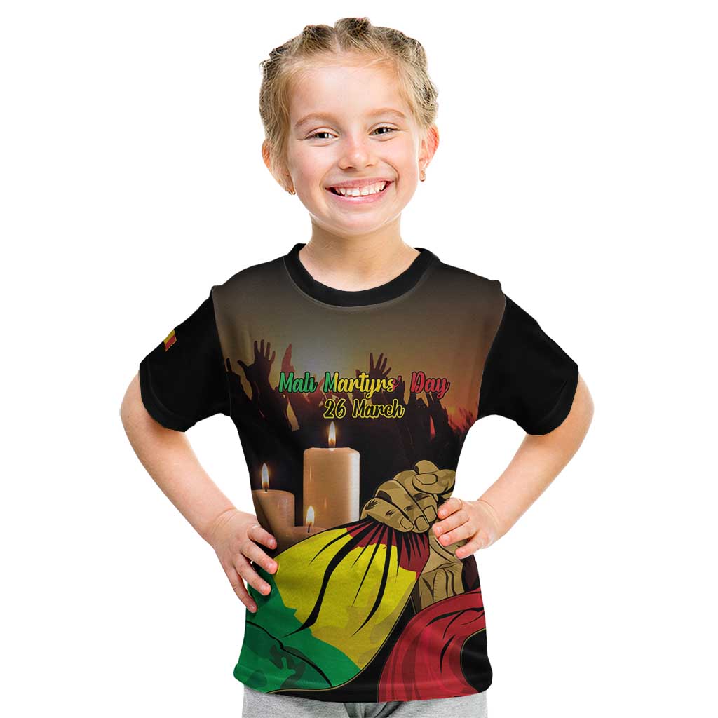 Personalised Mali Martyrs Day Kid T Shirt 26 March